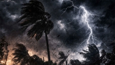রাতে ৯ অঞ্চলে ঝড় ও বজ্রবৃষ্টির আভাস