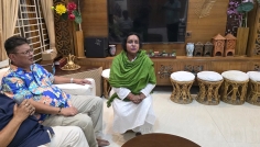 বাসায় ফিরে সরকারকে ধন্যবাদ জানালেন আইভী