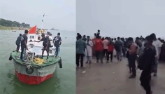আবারও দৌলতদিয়া ফেরিঘাটে ডুবলো যাত্রীবাহী বাস