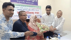 মধুখালী প্রেসক্লাবের সাংবাদিকদের সাথে ইউ.এন.ও,এসিল্যান্ডের মতবিনিময় সভা