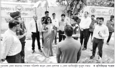 চুয়াডাঙ্গা কারাগার পরিদর্শন করলেন জেলা প্রশাসক