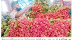 চায়না লিচুর দাম চড়া