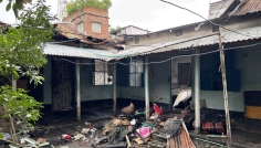 তাড়াশে আগুনে বসত বাড়িসহ ৭ অফিস পুড়ে ছাই, ক্ষতি প্রায় ১ কোটি টাকা