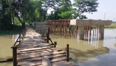 দফায় দফায় সময় বাড়ালেও শেষ হয়নি সৈয়দখালী সেতুর কাজ
