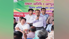 কড়াইল জামাইবাজার এরশাদ মাঠ সংলগ্ন এলাকায় ঢাকা ওয়াসা কর্তৃক স্থাপিত গভীর নলকূপ উদ্বোধন