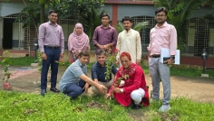 কাজিপুর সরকারি মনসুর আলী কলেজে বৃক্ষরোপণ কর্মসূচি অনুষ্ঠিত