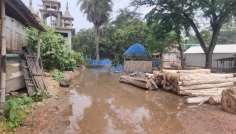 সিরাজগঞ্জের নিমগাছীতে ক্যানেল ভরাট, জলাবদ্ধতায় জনগণের দুর্ভোগ