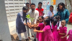 রাজশাহী বহুমুখী বালিকা উচ্চ বিদ্যালয়ে বৃক্ষরোপণ কর্মসূচি অনুষ্ঠিত