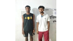 বুড়িচংয়ে কিশোর গ্যাংয়ের দুই সদস্য আটক