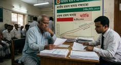 রাজস্ব আদায়ে লক্ষ্যমাত্রা থেকে পিছিয়ে লাখ কোটি টাকা এনবিআর
