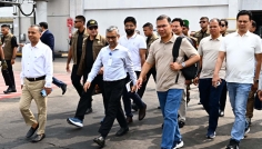 মৌলভীবাজারের পথে প্রধানমন্ত্রী