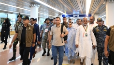 শ্রীমঙ্গলে পৌঁছেছেন প্রধানমন্ত্রী