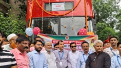৫৪ বছর পর ধামরাই সরকারী কলেজে বাস সার্ভিস চালু