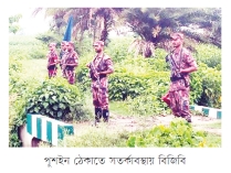 মেহেরপুরে চারজনকে ঠেলে পাঠানোর চেষ্টা বিজিবির প্রতিরোধ