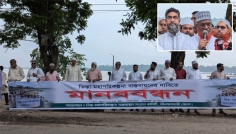 তিস্তা মহাপরিকল্পনার দ্রুত বাস্তবায়নের দাবিতে মানববন্ধন