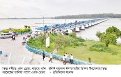 তিস্তায় বাড়ছে পানি, বন্যার আশঙ্কা