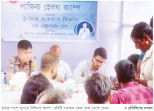সড়কেই মিলছে চালক-হেল্পারদের স্বাস্থ্যসেবা