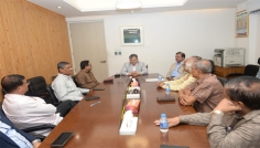 স্বরাষ্ট্রমন্ত্রীর সঙ্গে বাংলাদেশ পূজা উদযাপন পরিষদের নেতৃবৃন্দের সৌজন্য সাক্ষাৎ