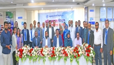 শাহ্জালাল ইসলামী ব্যাংকের উত্তরা শাখায় ক্যাশলেস লেনদেন বিষয়ে আর্থিক স্বাক্ষরতা কর্মশালা অনুষ্ঠিত