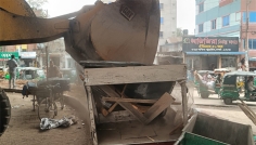 জুরাইন ও শ্যামপুরে ডিএসসিসির উচ্ছেদ অভিযান
