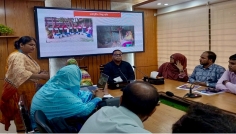 উলিপুরে জলবায়ু ন্যায্যতা ও কমিউনিটি নেটওয়ার্কিং প্রকল্পের অবহিতকরণ সভা