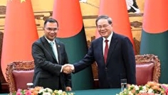 চীনের প্রেসিডেন্টের সঙ্গে প্রধানমন্ত্রী তারেক রহমানের বৈঠক শুরু