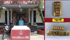 যশোর সীমান্তে ১৩ টি স্বর্ণের বারসহ আটক -১
