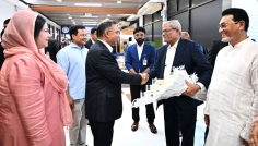 ছয় দিনের প্রথম বিদেশ সফর শেষে দেশে ফিরলেন প্রধানমন্ত্রী