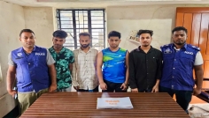 কাউখালীতে ইয়াবাসহ চারজন আটক