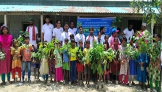 বিশ্ব পরিবেশ দিবস উপলক্ষে মানিকগঞ্জে রাইট টক বাংলাদেশের বৃক্ষরোপণ কর্মসূচি