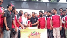 চাঁপাইনবাবগঞ্জে হোন্ডা ম্যাংগো ফিস্ট
