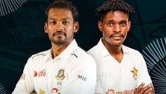 জিম্বাবুয়ের বিপক্ষে ব্যাটিংয়ে বাংলাদেশ