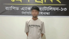 গাইবান্ধায় অপহৃত স্কুলছাত্রী উদ্ধার, প্রধান আসামি গ্রেপ্তার