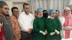 সরকারি হাসপাতালে প্রথমবার গর্ভের শিশুর শরীরে রক্ত সঞ্চালন