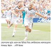 বেলজিয়ামের অবিশ্বাস্য জয়   