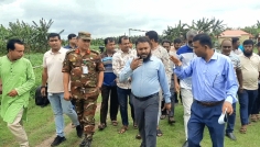 ঝিনাইদহে বিকেএসপির আঞ্চলিক ক্যাম্পাসের স্থান পরিদর্শন, সন্তুষ্ট বিশেষ টিম