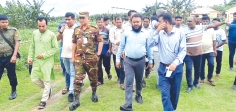 বিকেএসপির আঞ্চলিক ক্যাম্পাসের স্থান পরিদর্শনে বিশেষ টিম