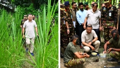 সেনাবাহিনীর গ্রীষ্মকালীন মহড়া আকস্মিক পরিদর্শনে প্রধানমন্ত্রী