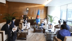 জাইকা প্রতিনিধি দলের সঙ্গে ঢাকা উত্তর সিটি কর্পোরেশনের মতবিনিময় সভা