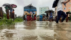 রেললাইন প্লাবিত, চট্টগ্রাম-কক্সবাজার রুটে ট্রেন চলাচল বন্ধ