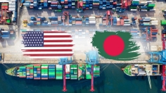 যুক্তরাষ্ট্রের নতুন শুল্ক নীতির মুখে বাংলাদেশের রপ্তানি খাত