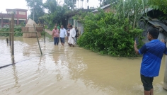 কুশিয়ারার বাড়ছে পানি, নবীগঞ্জে পানিবন্দি শতাধিক মানুষ