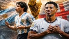 ম্যারাডোনাকে ছুঁলেন বেলিংহাম