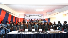 সুন্দরবনের ছোট জাহাঙ্গীর বাহিনীর প্রধানসহ ২৭ জনের আত্মসমর্পণ