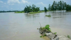 তিস্তাপারে ঘরবাড়ি হারানোর আতঙ্কে নির্ঘুম রাত কাটে দেড় হাজার পরিবারের