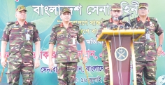 বৃক্ষরোপণ কর্মসূচির উদ্বোধন করলেন সেনাপ্রধান    