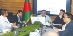 বিআইডব্লিউটিএর প্রকল্পের অগ্রগতি পর্যালোচনা সভা