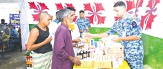শরীয়তপুরে চিকিৎসাসেবা ও ওষুধ বিতরণ কোস্টগার্ডের