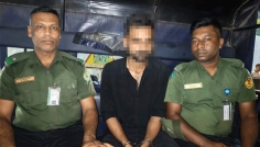 বিমানবন্দরে আনসারের তৎপরতায় ছিনতাইকারী আটক