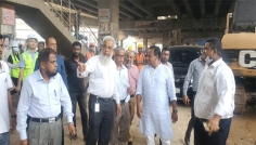 আবদুল্লাহপুরে রিজিড পেভমেন্টের কাজ দ্রুত শেষ করার নির্দেশ